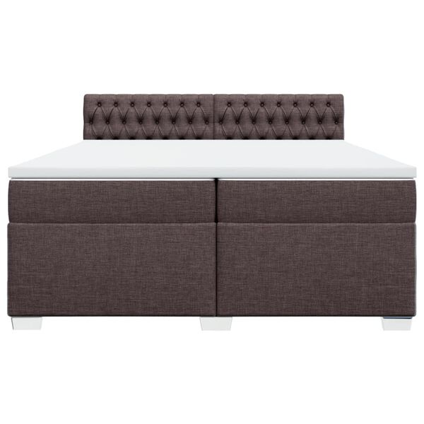 vidaXL &Kappa;&rho;&epsilon;&beta;ά&tau;&iota; Boxspring &mu;&epsilon; &Sigma;&tau;&rho;ώ&mu;&alpha; &Sigma;&kappa;&omicron;ύ&rho;&omicron; &Kappa;&alpha;&phi;έ 200x200 &epsilon;&kappa;. &Upsilon;&phi;&alpha;&sigma;&mu;ά&tau;&iota;&nu;&omicron;