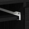 vidaXL Γραφείο Μαύρη δρυς 140 x 50 x 76 εκ. Επεξεργασμένο ξύλο
