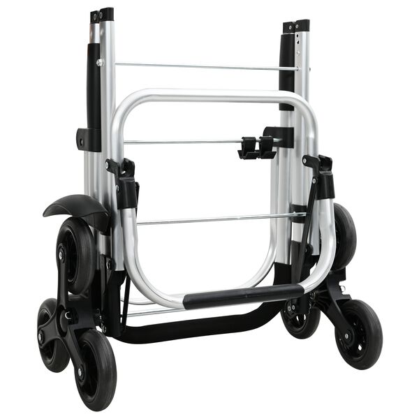vidaXL Καρότσι Αγορών Μπλε 47 x 39 x 100.5 εκ. Ύφασμα Oxford