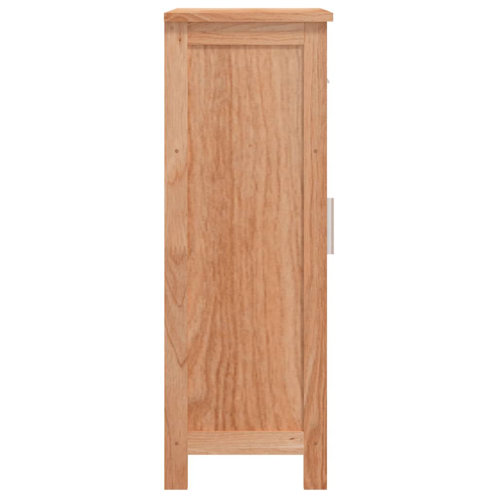 vidaXL Ντουλάπι Μπάνιου 42 x 29 x 82 εκ. από Μασίφ Ξύλο Καρυδιάς