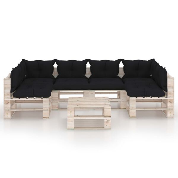 vidaXL &Sigma;&alpha;&lambda;ό&nu;&iota; &Pi;&alpha;&lambda;έ&tau;&alpha;&sigmaf; &Kappa;ή&pi;&omicron;&upsilon; &Sigma;&epsilon;&tau; 7 &Tau;&epsilon;&mu;. &alpha;&pi;ό &Xi;ύ&lambda;&omicron; &Pi;&epsilon;ύ&kappa;&omicron;&upsilon; &mu;&epsilon; &Mu;&alpha;&xi;&iota;&lambda;ά&rho;&iota;&alpha;