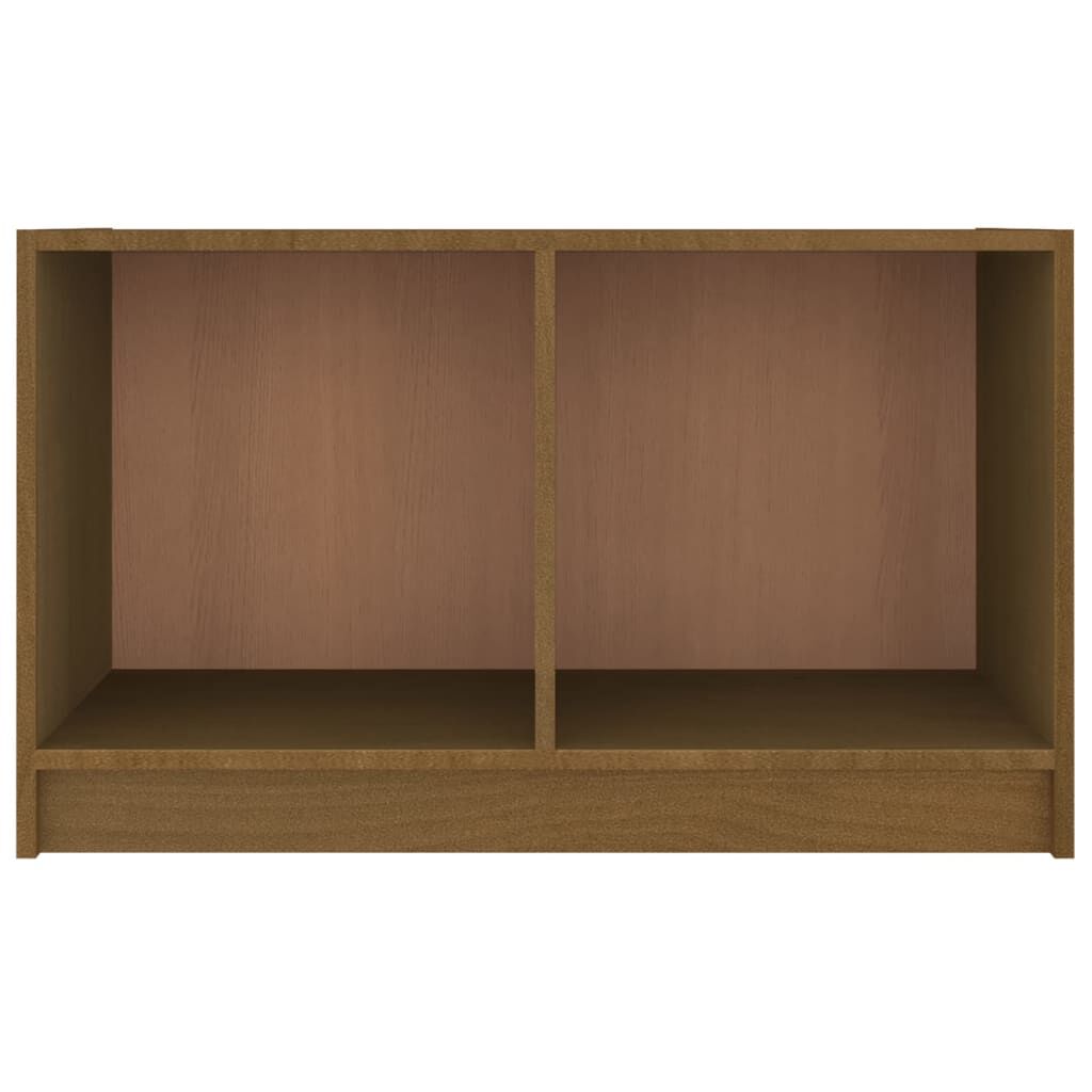 vidaXL Έπιπλο Τηλεόρασης Μελί 70 x 33 x 42 εκ. από Μασίφ Ξύλο Πεύκου