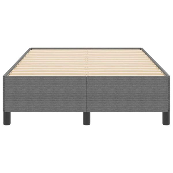 vidaXL Σκελετός Κρεβατιού Ανοιχτό γκρι 120 x 200 cm Βελούδο