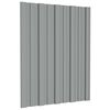 vidaXL &Pi;ά&nu;&epsilon;&lambda; &omicron;&rho;&omicron;&phi;ή&sigmaf; 12 &tau;&epsilon;&mu;. &Gamma;&kappa;&rho;&iota; 60 x 45 cm &Gamma;&alpha;&lambda;&beta;&alpha;&nu;&iota;&sigma;&mu;έ&nu;&omicron;&sigmaf; &chi;ά&lambda;&upsilon;&beta;&alpha;&sigmaf;
