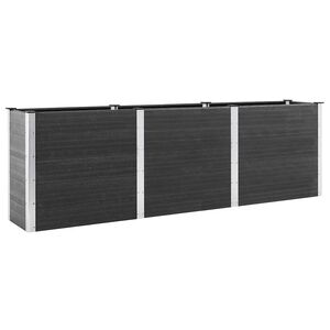 vidaXL &Zeta;&alpha;&rho;&nu;&tau;&iota;&nu;&iota;έ&rho;&alpha; &Kappa;ή&pi;&omicron;&upsilon; &Upsilon;&pi;&epsilon;&rho;&upsilon;&psi;&omega;&mu;έ&nu;&eta; &Gamma;&kappa;&rho;&iota; 300 x 50 x 91 &epsilon;&kappa;. &alpha;&pi;ό WPC