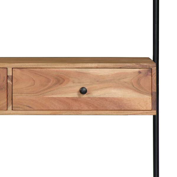 vidaXL Γραφείο Τοίχου 90 x 40 x 170 εκ. από Μασίφ Ξύλο Ακακίας