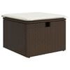 vidaXL Σετ Καναπέ Κήπου 8 pcs Καφέ και κρεμ 287 x 122 x 85 εκ