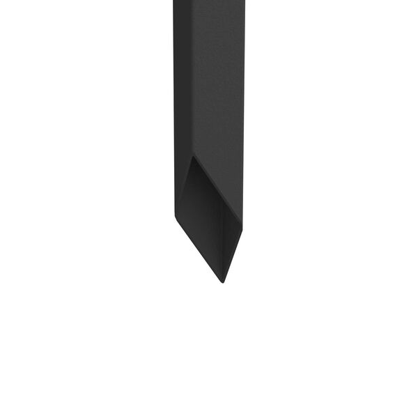 vidaXL Διακοσμητική Πλάκα Κήπου Σκ rusty 32 x 140 εκ