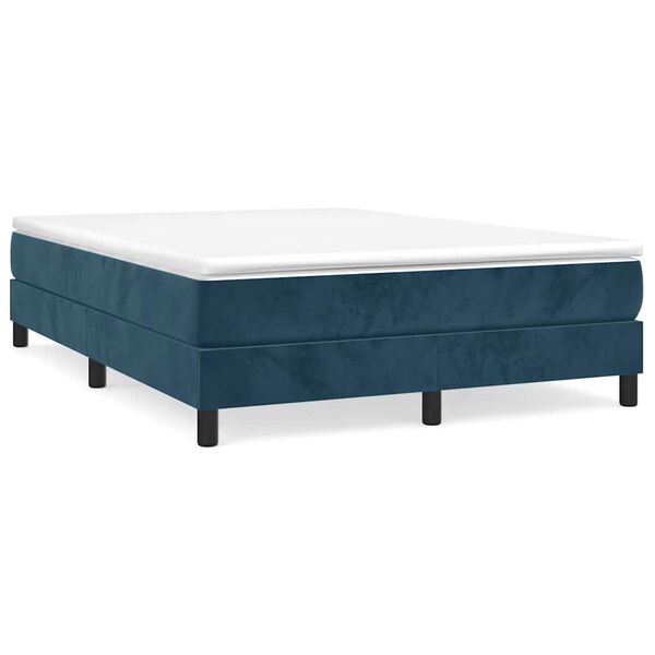 vidaXL &Kappa;&rho;&epsilon;&beta;ά&tau;&iota; Boxspring &mu;&epsilon; &Sigma;&tau;&rho;ώ&mu;&alpha; &Sigma;&kappa;&omicron;ύ&rho;&omicron; &Mu;&pi;&lambda;&epsilon; 140x190 &epsilon;&kappa;. &Beta;&epsilon;&lambda;&omicron;ύ&delta;&iota;&nu;&omicron;