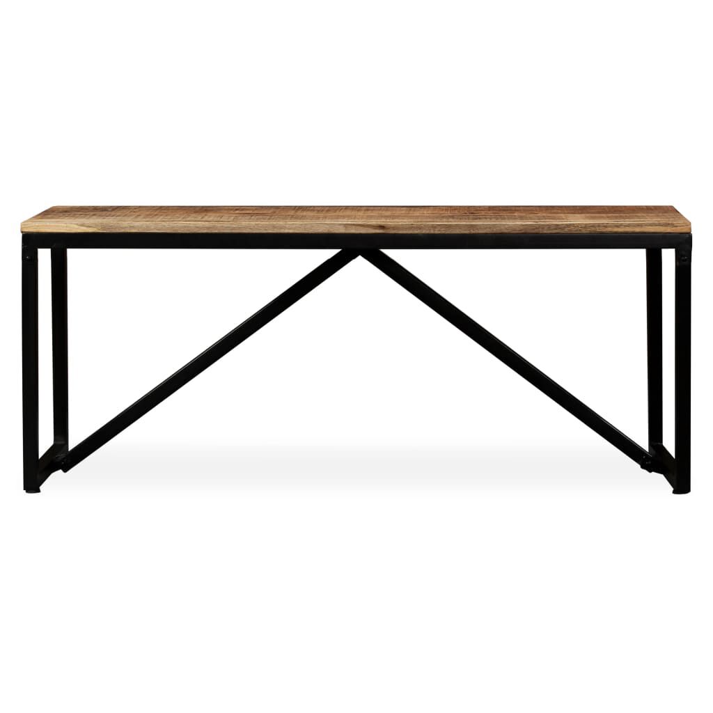 vidaXL Πάγκος 110 x 35 x 45 εκ. από Μασίφ Ξύλο Μάνγκο