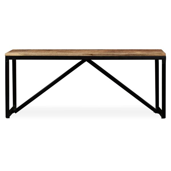 vidaXL Πάγκος 110 x 35 x 45 εκ. από Μασίφ Ξύλο Μάνγκο