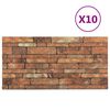vidaXL &Pi;ά&nu;&epsilon;&lambda; &tau;&omicron;ί&chi;&omicron;&upsilon; 10 pcs &Kappa;&alpha;&phi;έ &kappa;&alpha;&iota; &Lambda;&epsilon;&upsilon;&kappa;ό 100 x 50 cm &Alpha;&phi;&rho;ό&sigmaf; EPS