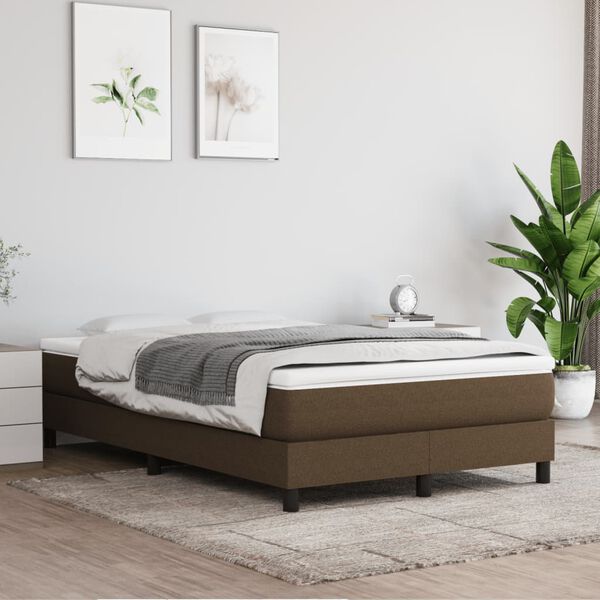vidaXL &Kappa;&rho;&epsilon;&beta;ά&tau;&iota; Boxspring &mu;&epsilon; &Sigma;&tau;&rho;ώ&mu;&alpha; &Sigma;&kappa;&omicron;ύ&rho;&omicron; &Kappa;&alpha;&phi;έ 120x190 &epsilon;&kappa; &Upsilon;&phi;&alpha;&sigma;&mu;ά&tau;&iota;&nu;&omicron;