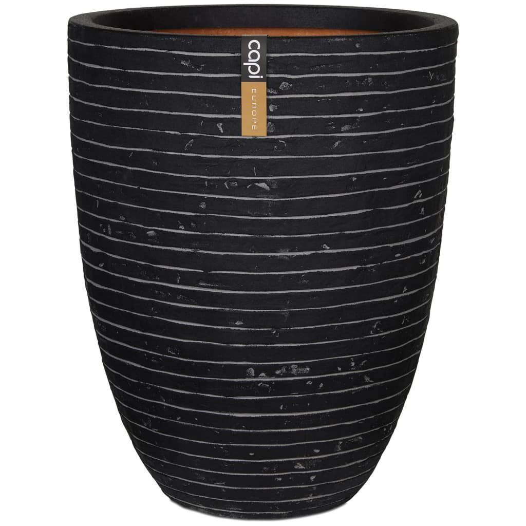 Capi Βάζο Nature Row Elegant Low Ανθρακί 36 x 47 εκ. KRWZ782