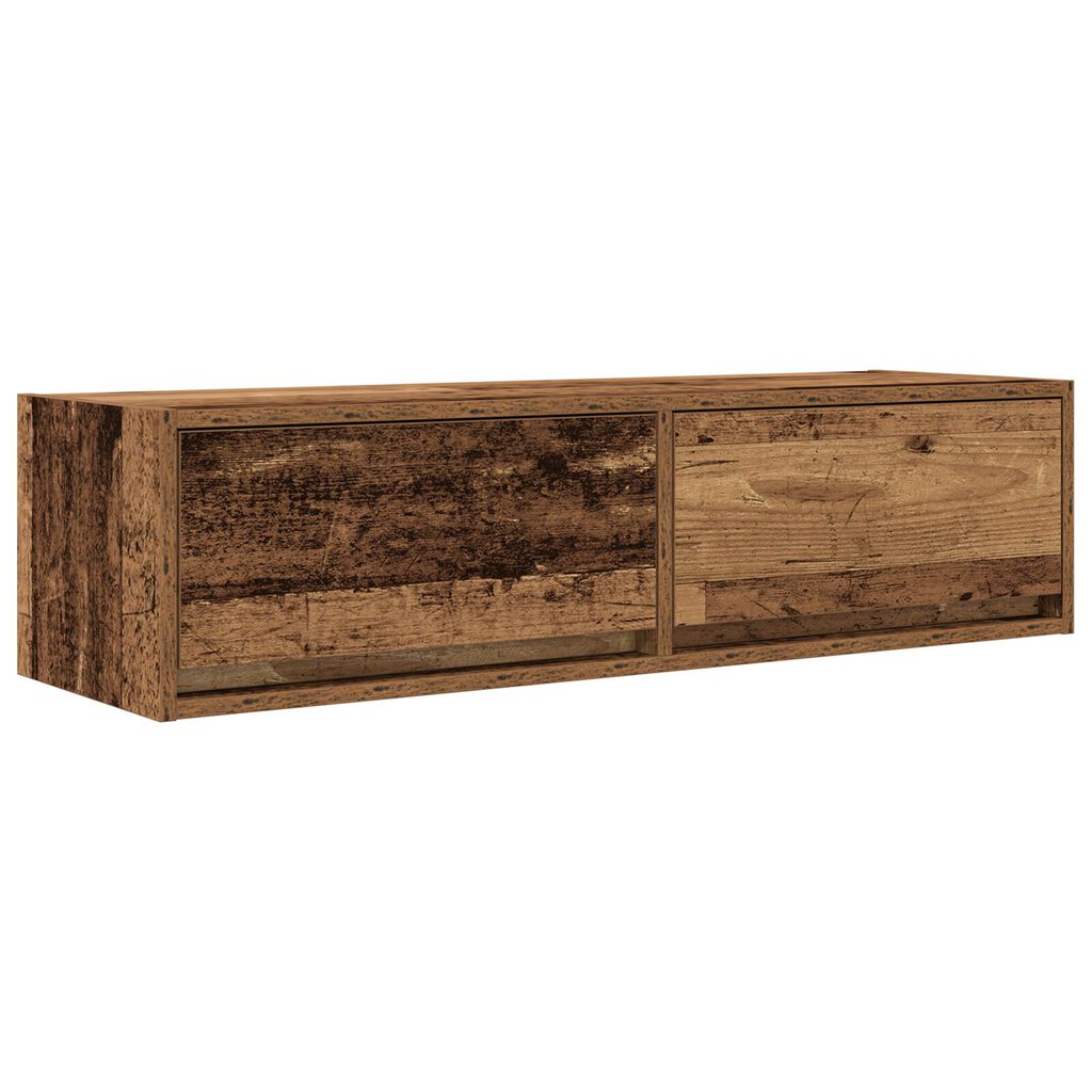 vidaXL Κιβώτιο Τηλεόρασης Παλιού Ξύλου 100x31x25,5 εκ Επεξεργασμένο Ξύλο