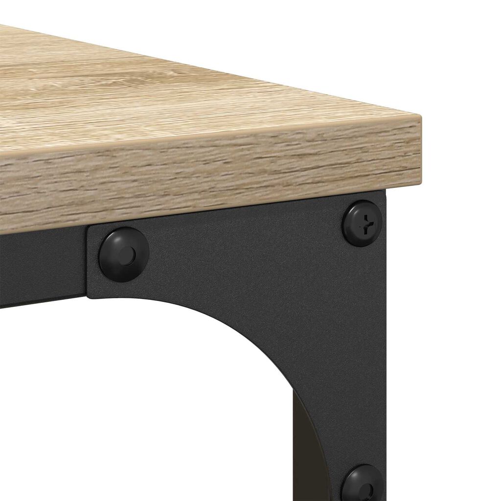 vidaXL Ντουλάπι Νιπτήρα Sonoma Oak 80x30x60 cm Επεξεργασμένο Ξύλο