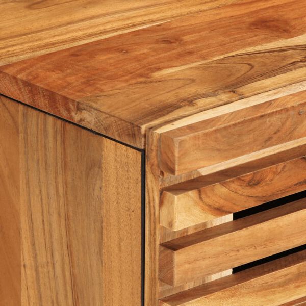 vidaXL Ντουλάπι 40x34x75 εκ. από Μασίφ Ξύλο Ακακίας