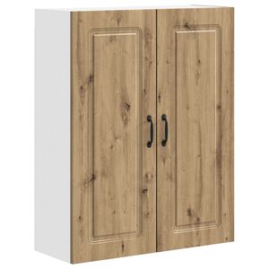 vidaXL &Pi;ά&nu;&epsilon;&lambda; &pi;&lambda;&upsilon;&nu;&tau;&eta;&rho;ί&omicron;&upsilon; &pi;&iota;ά&tau;&omega;&nu; Kalmar Artisan Oak 80 x 31 x 100 &epsilon;&kappa;.