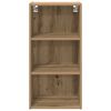 vidaXL &Kappa;&rho;&epsilon;&mu;&alpha;&sigma;&tau;ό &nu;&tau;&omicron;&upsilon;&lambda;ά&pi;&iota; &mu;&epsilon; &alpha;&pi;&omicron;&theta;ή&kappa;&epsilon;&upsilon;&sigma;&eta; Artisan Oak 40 x 29,5 x 80 &epsilon;&kappa;.