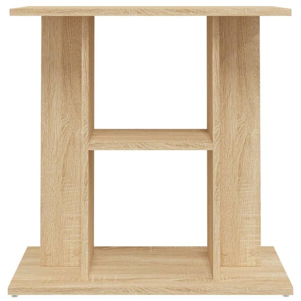 vidaXL Βάση Ενυδρείου Sonoma Δρυς 60x30x60 εκ. από Επεξεργασμένο Ξύλο