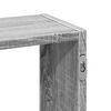 vidaXL Ραφιέρα Τοίχου Γκρι Sonoma 159x18x66 εκ. Επεξεργασμένο Ξύλο