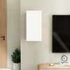 vidaXL Έπιπλο Τηλεόρασης Λευκό & Sonoma Δρυς 30,5x30x60εκ. Επεξ. Ξύλο