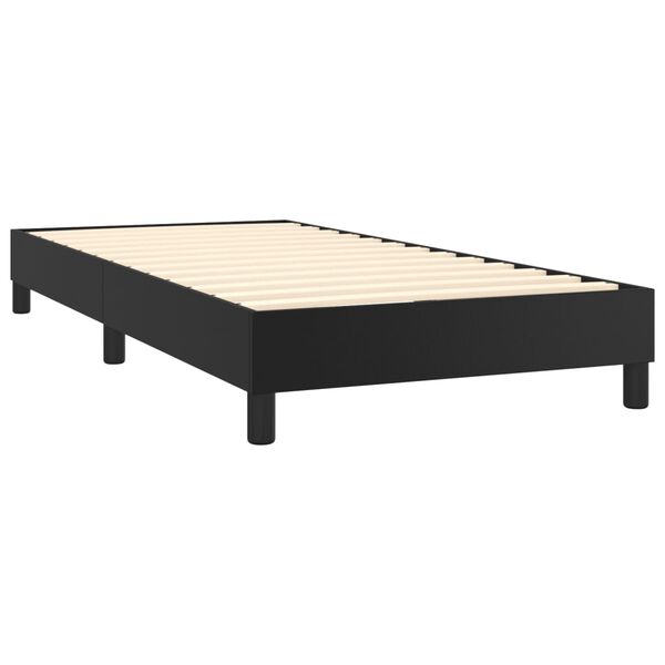vidaXL &Kappa;&rho;&epsilon;&beta;ά&tau;&iota; Boxspring &mu;&epsilon; &Sigma;&tau;&rho;ώ&mu;&alpha; &Mu;&alpha;ύ&rho;&omicron; 100x200&epsilon;&kappa;.&alpha;&pi;ό &Sigma;&upsilon;&nu;&theta;&epsilon;&tau;&iota;&kappa;ό &Delta;έ&rho;&mu;&alpha;
