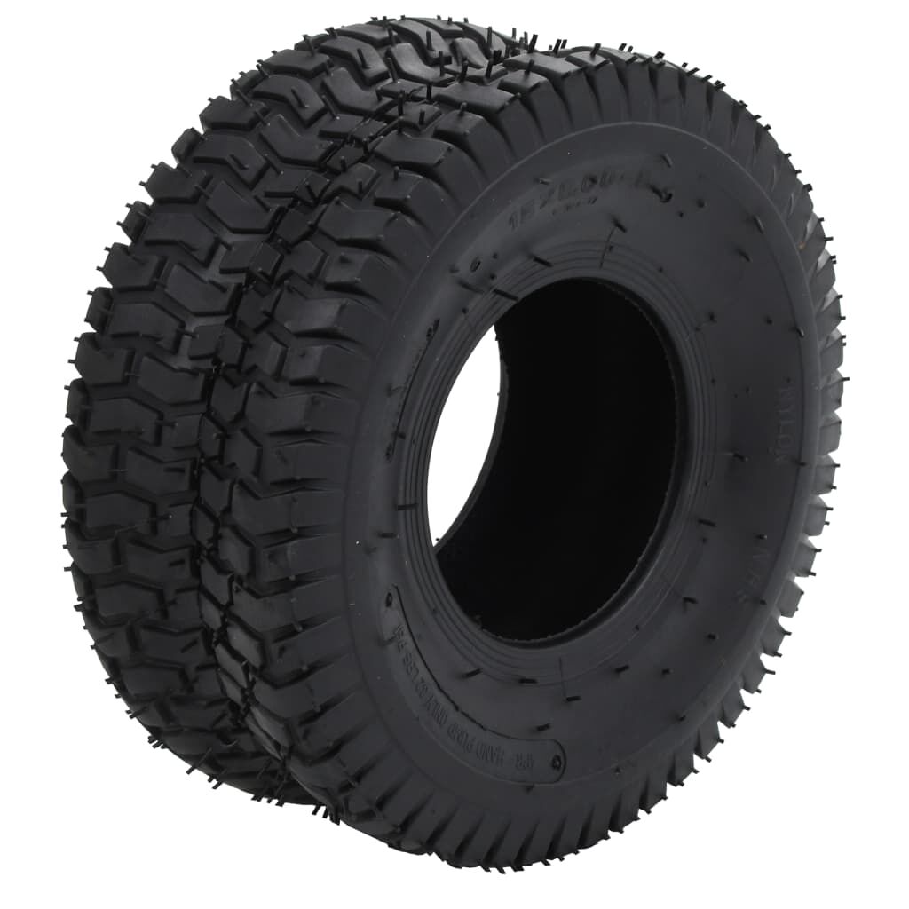 vidaXL Λάστιχα για Καρότσι 2 τεμ. 15x6.00-6 4PR από Καουτσούκ