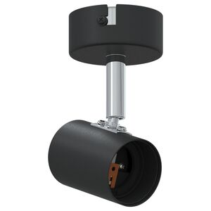 vidaXL Σποτ οροφής Μαύρο 6.5 x 6 x 11.5 εκ Ατσάλι