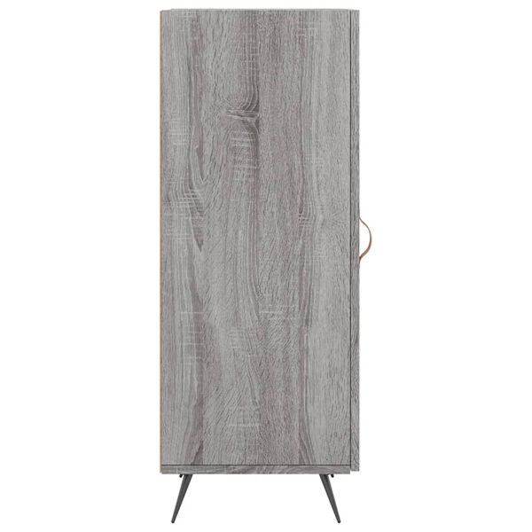 vidaXL Ντουλάπι Γκρι Sonoma 34,5x34x90 εκ. από Επεξεργασμένο Ξύλο
