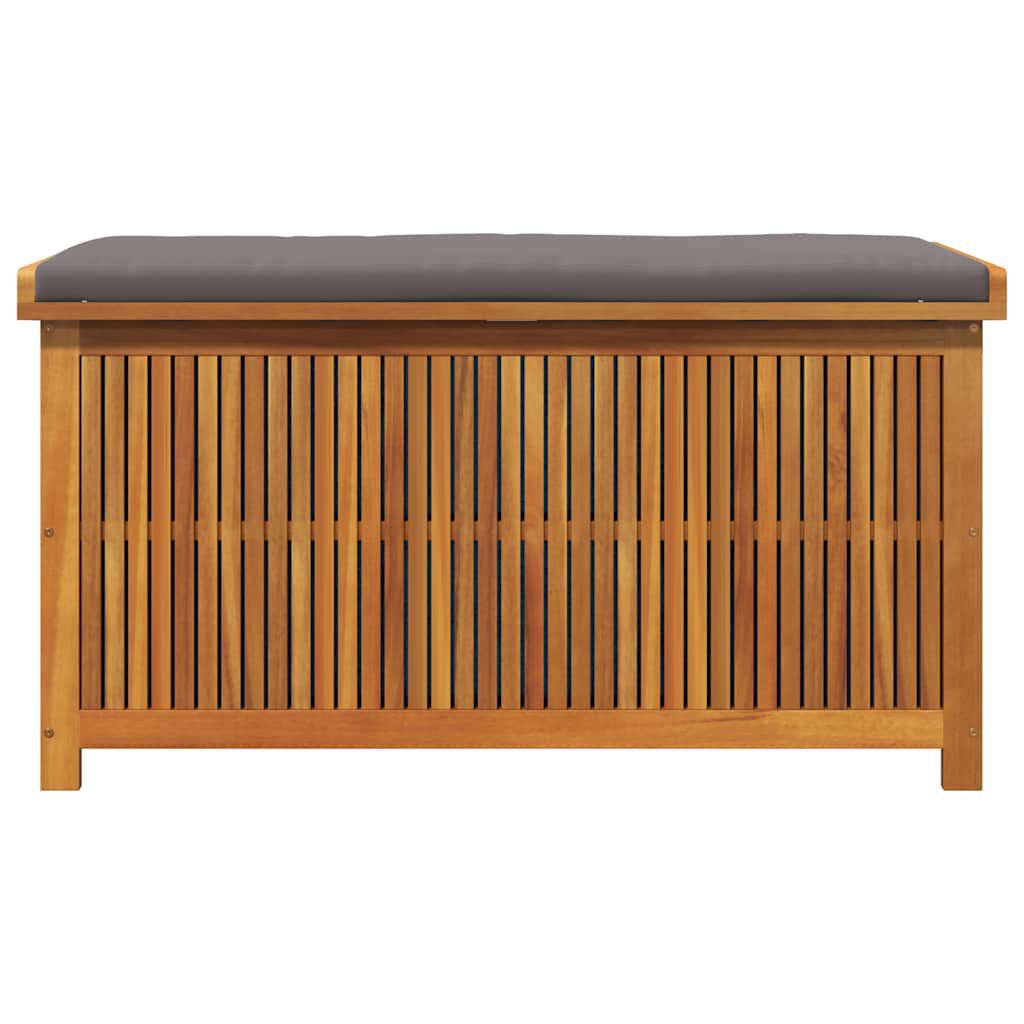 vidaXL Κουτί Μαξιλαριών Εξ. Χώρου 113x50x60,5 εκ. Μασίφ Ξύλο Ελάτης