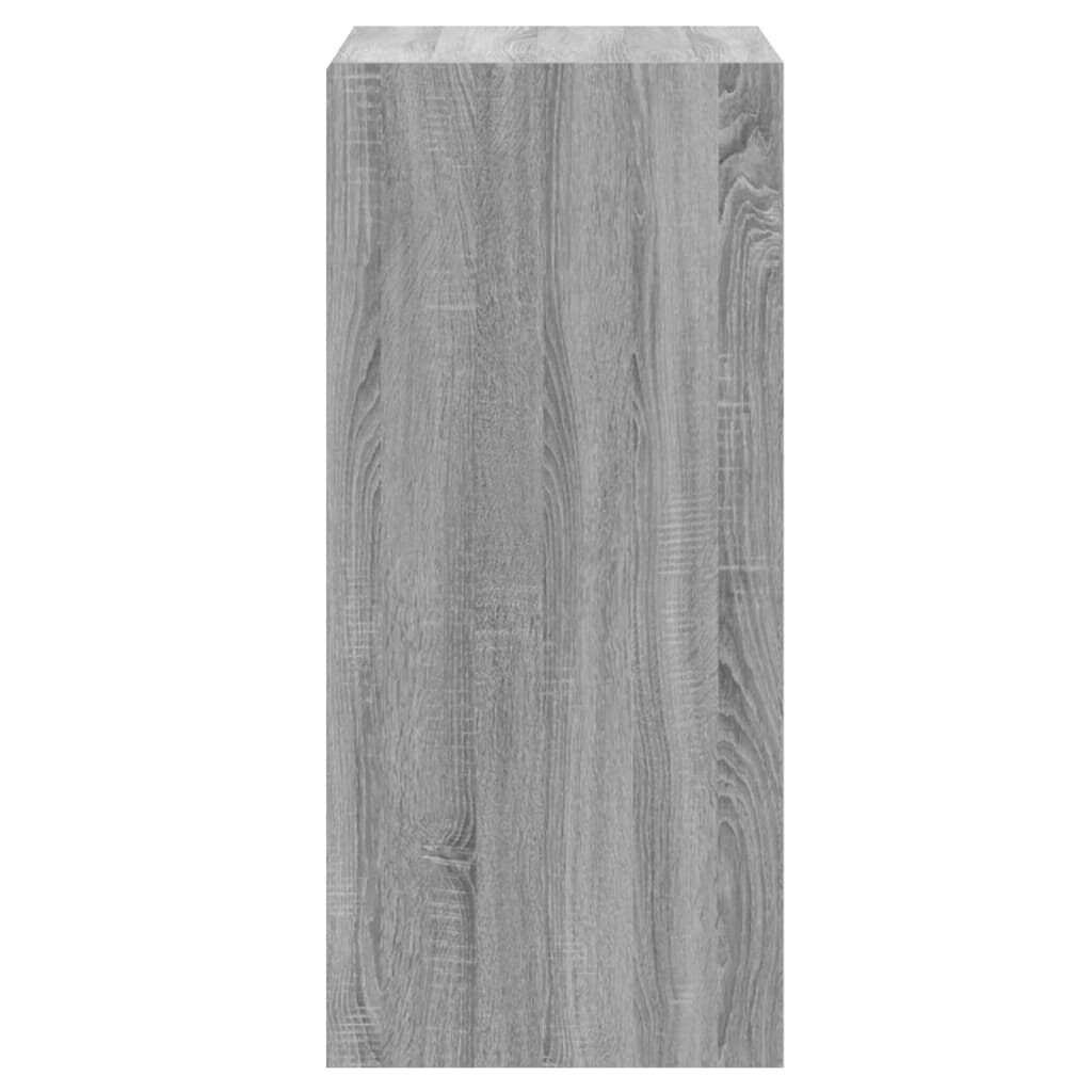 vidaXL Ντουλάπα Γκρι Sonoma 77x48x102 εκ. από Επεξεργασμένο Ξύλο