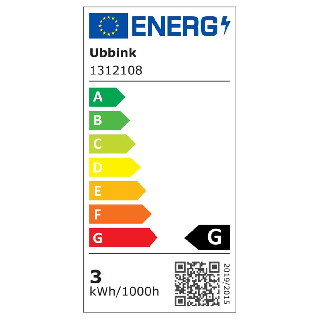 Ubbink Καταρράκτης Λεπίδα Nevada 30εκ με Φωτισμό LED Ανοξείδωτο Ατσάλι