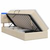 vidaXL LED &Kappa;&rho;&epsilon;&beta;ά&tau;&iota; &alpha;&pi;&omicron;&theta;ή&kappa;&epsilon;&upsilon;&sigma;&eta;&sigmaf; &mu;&epsilon; &sigma;&tau;&rho;ώ&mu;&alpha; &Kappa;&rho;&epsilon;&mu; 90 x 200 cm Ύ&phi;&alpha;&sigma;&mu;&alpha;