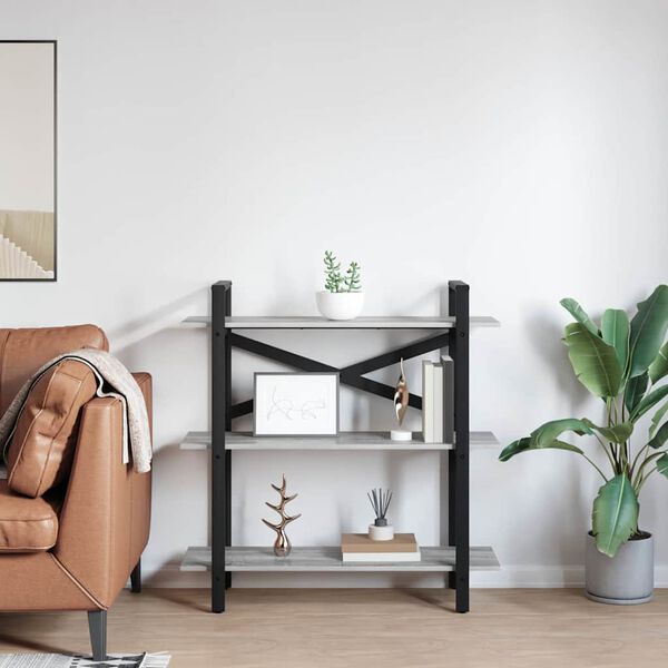 vidaXL &Rho;ά&phi;&iota; &Beta;&iota;&beta;&lambda;ί&omega;&nu; &Gamma;&kappa;&rho;ί&zeta;&omicron; &Sigma;&omicron;&nu;&omicron;&mu;&alpha; 100 x 33,5 x 102 &epsilon;&kappa;