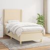 vidaXL &Kappa;&rho;&epsilon;&beta;ά&tau;&iota; Boxspring &mu;&epsilon; &Sigma;&tau;&rho;ώ&mu;&alpha; &Kappa;&rho;&epsilon;&mu; 90x190 &epsilon;&kappa;.&Upsilon;&phi;&alpha;&sigma;&mu;ά&tau;&iota;&nu;&omicron;