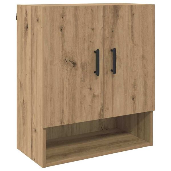 vidaXL Ντουλάπα Τοίχου artisan δρυς 60 x 31 x 70 εκ Επεξεργασμένο ξύλο