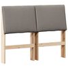 vidaXL &Tau;&alpha;&pi;&epsilon;&tau;&sigma;&alpha;&rho;&iota;&sigma;&mu;έ&nu;&omicron; &kappa;&epsilon;&phi;&alpha;&lambda;ά&rho;&iota; Taupe 135 cm &Sigma;&tau;&epsilon;&rho;&epsilon;ά &xi;&upsilon;&lambda;&epsilon;ί&alpha; &pi;&epsilon;ύ&kappa;&omicron;&upsilon;