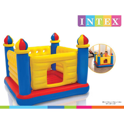 Intex Φουσκωτό Τραμπολίνο Παιδικό Κάστρο Jump-O-Lene από PVC