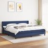 vidaXL &Kappa;&rho;&epsilon;&beta;ά&tau;&iota; Boxspring &mu;&epsilon; &Sigma;&tau;&rho;ώ&mu;&alpha; &Mu;&pi;&lambda;&epsilon; 200x200 &epsilon;&kappa;. &Upsilon;&phi;&alpha;&sigma;&mu;ά&tau;&iota;&nu;&omicron;