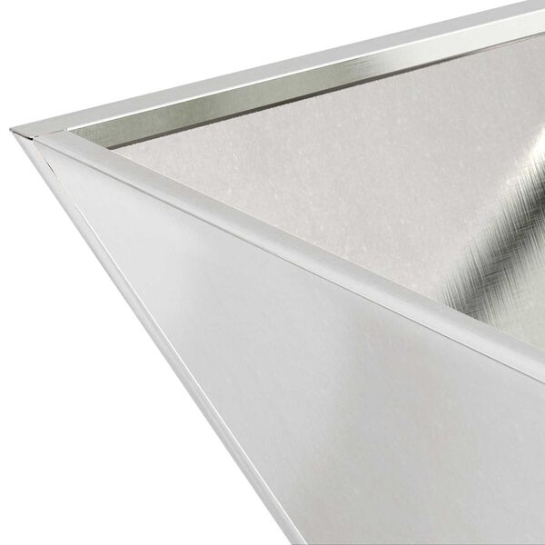 vidaXL Γλάστρα Κήπου 35x35x15 εκ. Ανοξείδωτο Ατσάλι