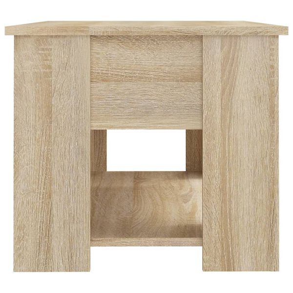 vidaXL Τραπεζάκι Σαλονιού Sonoma Δρυς 79x49x41 εκ. Επεξεργασμένο Ξύλο