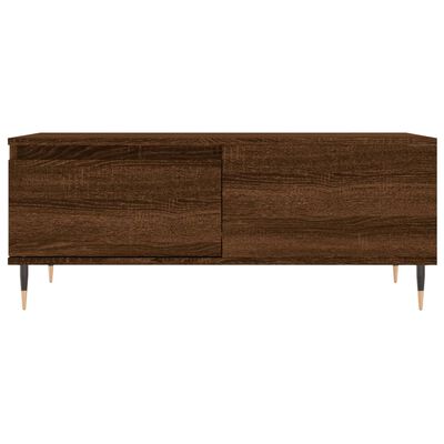 vidaXL Τραπεζάκι Σαλονιού Καφέ Δρυς 90x50x36,5 εκ. Επεξεργασμ. Ξύλο
