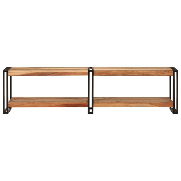 vidaXL Έπιπλο Τηλεόρασης 160 x 30 x 40 εκ. από Μασίφ Ξύλο Ακακίας