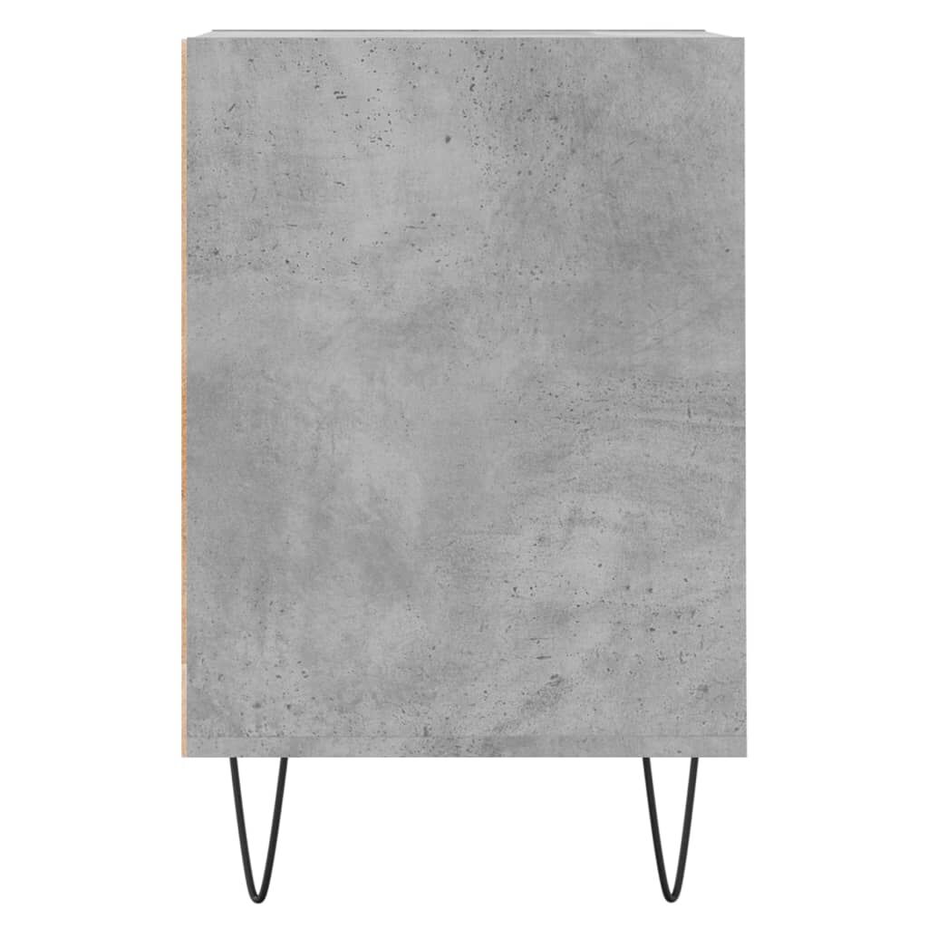 vidaXL Έπιπλο Τηλεόρασης Γκρι Σκυρ. 100x35x55 εκ. Επεξ. Ξύλο