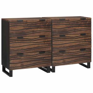 vidaXL &Sigma;&epsilon;&tau; &Mu;&pi;&omicron;&upsilon;&phi;έ&delta;&omega;&nu; 2 &tau;&mu;&chi;. &Kappa;&alpha;&rho;&upsilon;&delta;&iota;ά 120 x 33 x 75 &epsilon;&kappa;