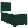 vidaXL &Kappa;&rho;&epsilon;&beta;ά&tau;&iota; Boxspring &mu;&epsilon; &Sigma;&tau;&rho;ώ&mu;&alpha; &Sigma;&kappa;&omicron;ύ&rho;&omicron; &Pi;&rho;ά&sigma;&iota;&nu;&omicron; 90x190 &epsilon;&kappa;. &Beta;&epsilon;&lambda;&omicron;ύ&delta;&iota;&nu;&omicron;