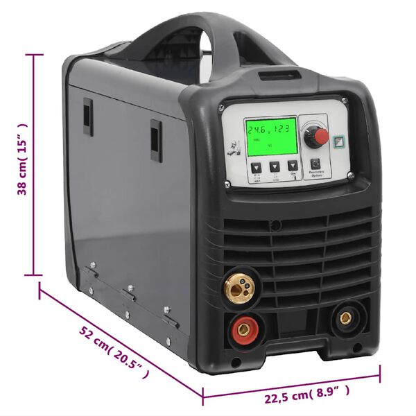 vidaXL Μηχάνημα Συγκόλλησης MIG / MMA / Ανύψωση TIG 200 A