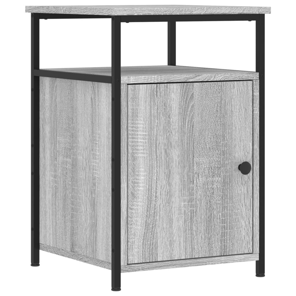 vidaXL Κομοδίνο Γκρι Sonoma 40 x 42 x 60 εκ. από Επεξεργασμένο Ξύλο