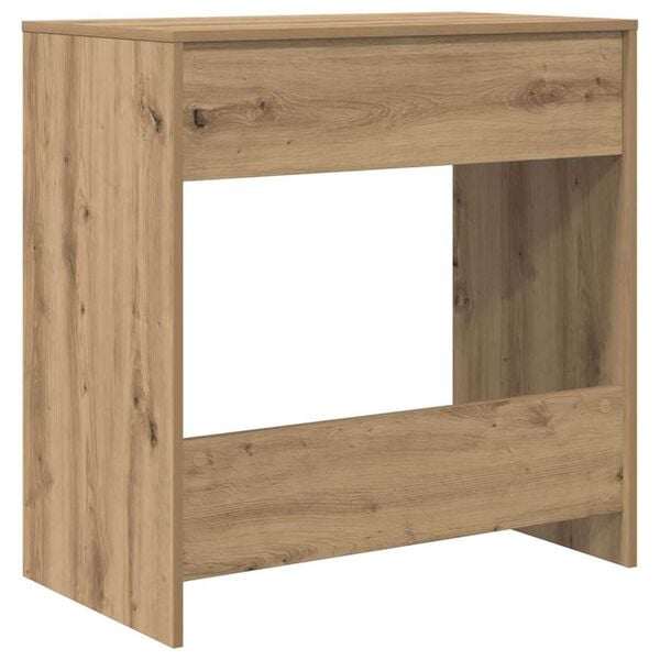 vidaXL Γραφείο artisan δρυς 77,5 x 43 x 79 εκ Επεξεργασμένο ξύλο